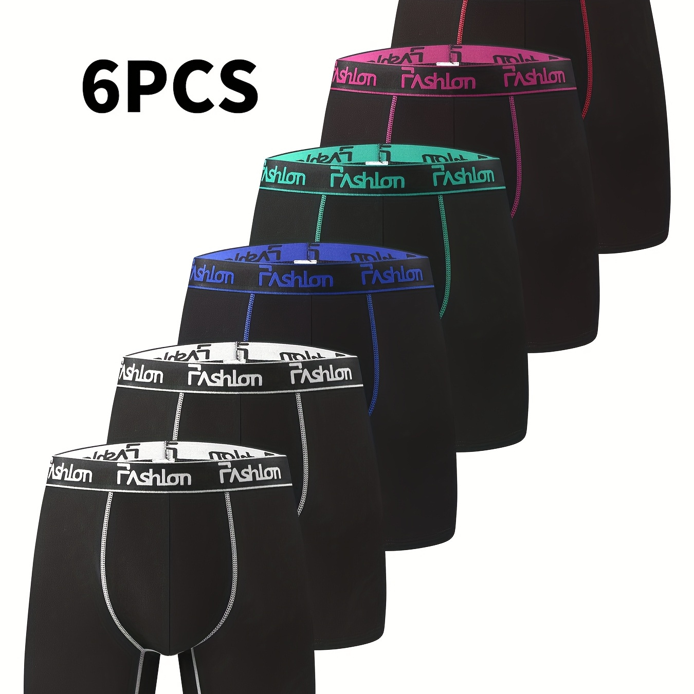 Taglie Da M A 3XL Boxer Lunghi Uomo JINSHI - In Microfibra E Bambù, Gamba Extra Lunga | Comodi E Traspiranti Intimo Uomo Gamba Lunga - Foto 12