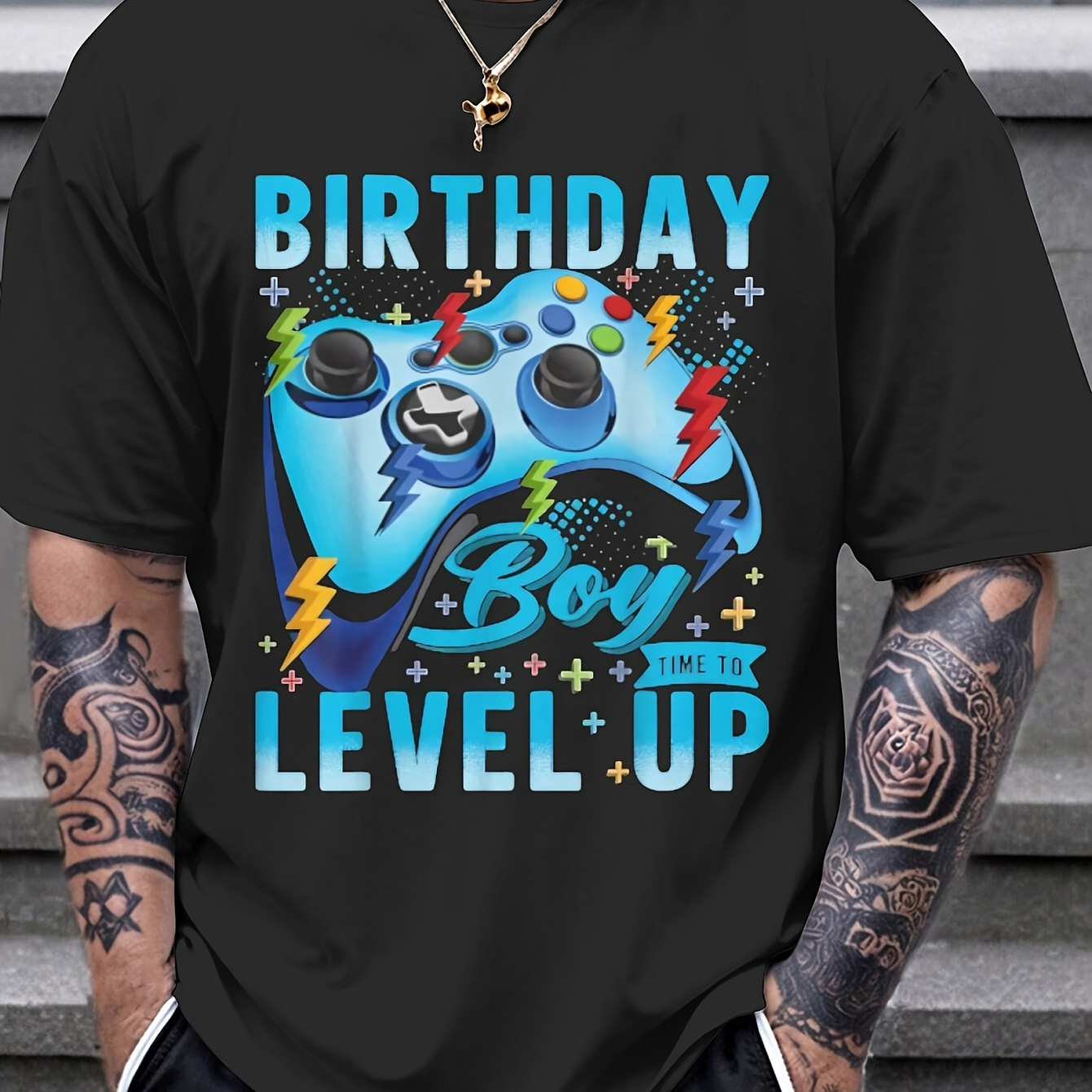 

Birthday Boy Time To Level Up Video Game Birthday Gamer Boys T-shirt