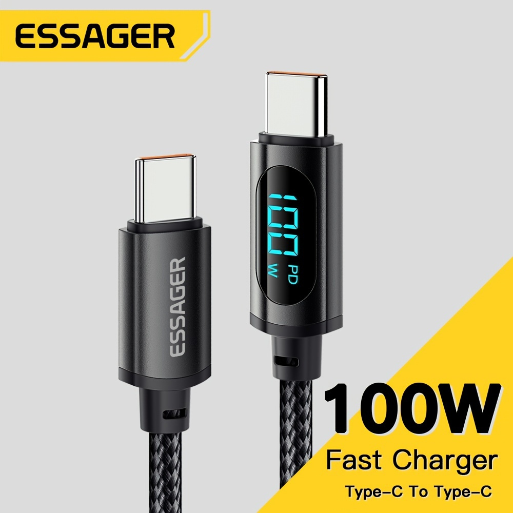 100W USB C Multi Charging Cable 3M/10Ft [Apple MFi Certified] 5-in