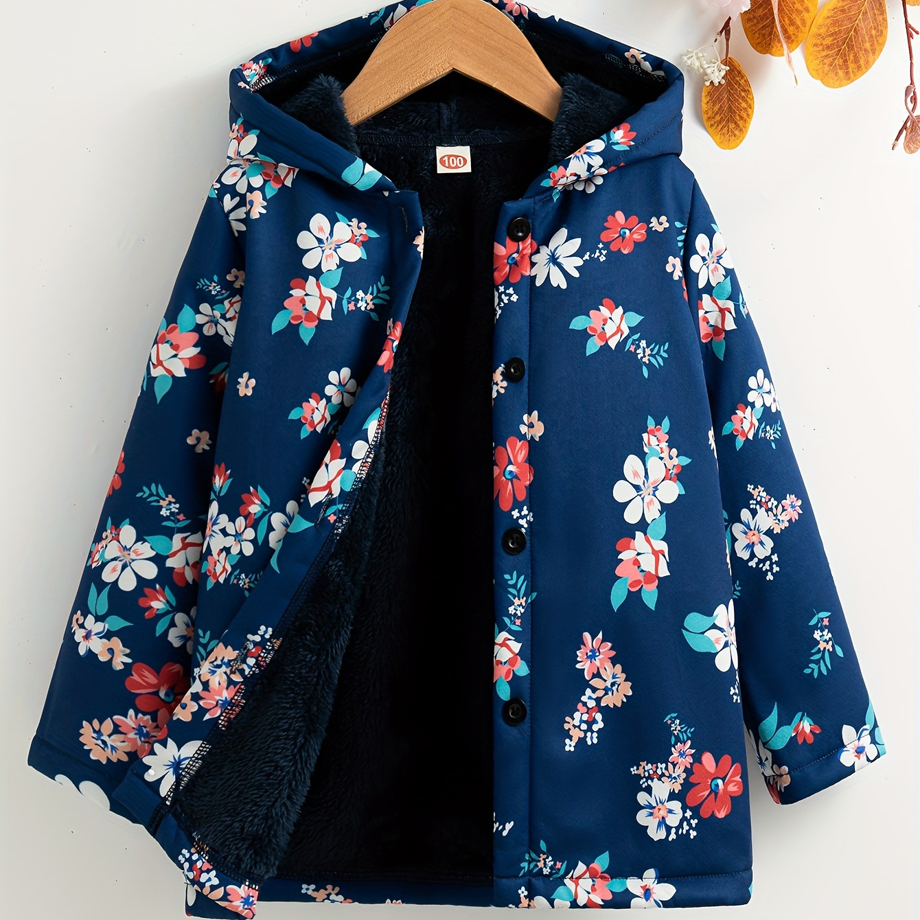 

Pattern Lined Hooded , For And