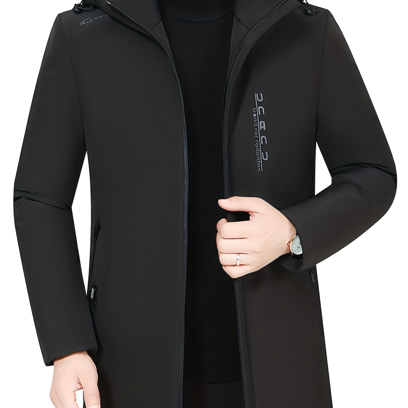 

Men' Hooded - Long, & Ribbed Cuffs