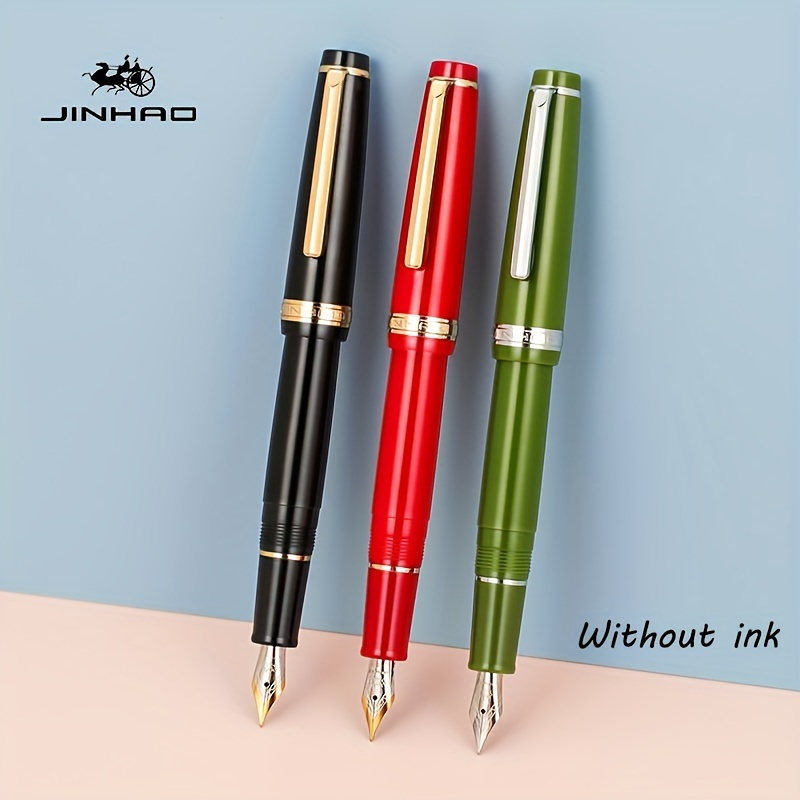 Cartouches d'encre pour stylo plume, convertisseur, bureau, blanc, noir,  rouge, 2.6mm, 5 pièces