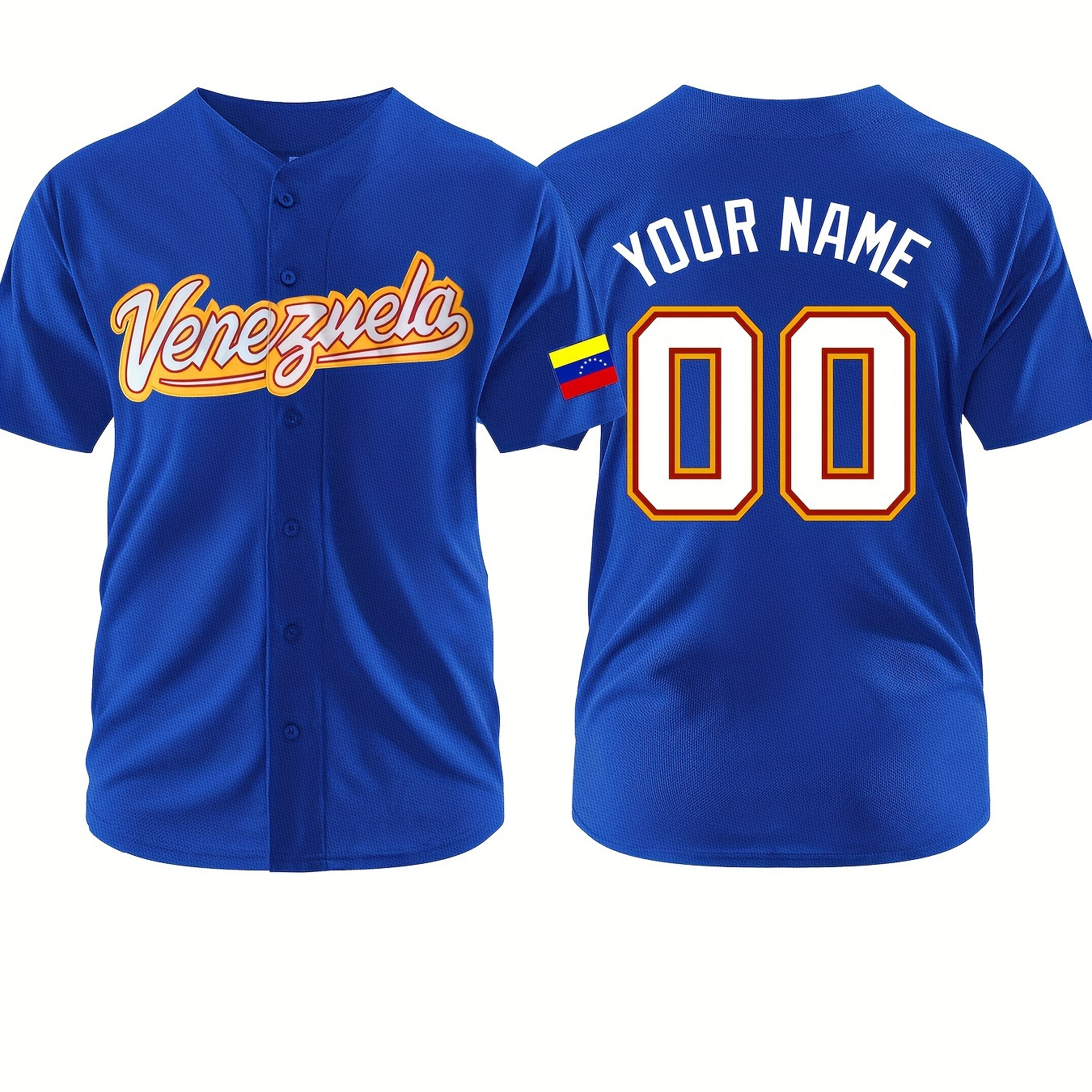 

Personalized Shirt For Males, Diy Name And Number Print Jersey Shirt For Match Training