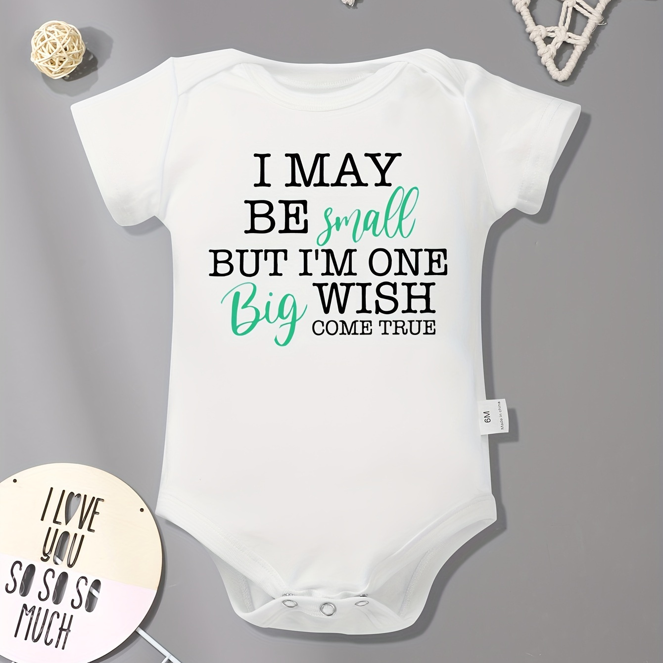 

Infant's "i " Bodysuit, , Boy's Clothing