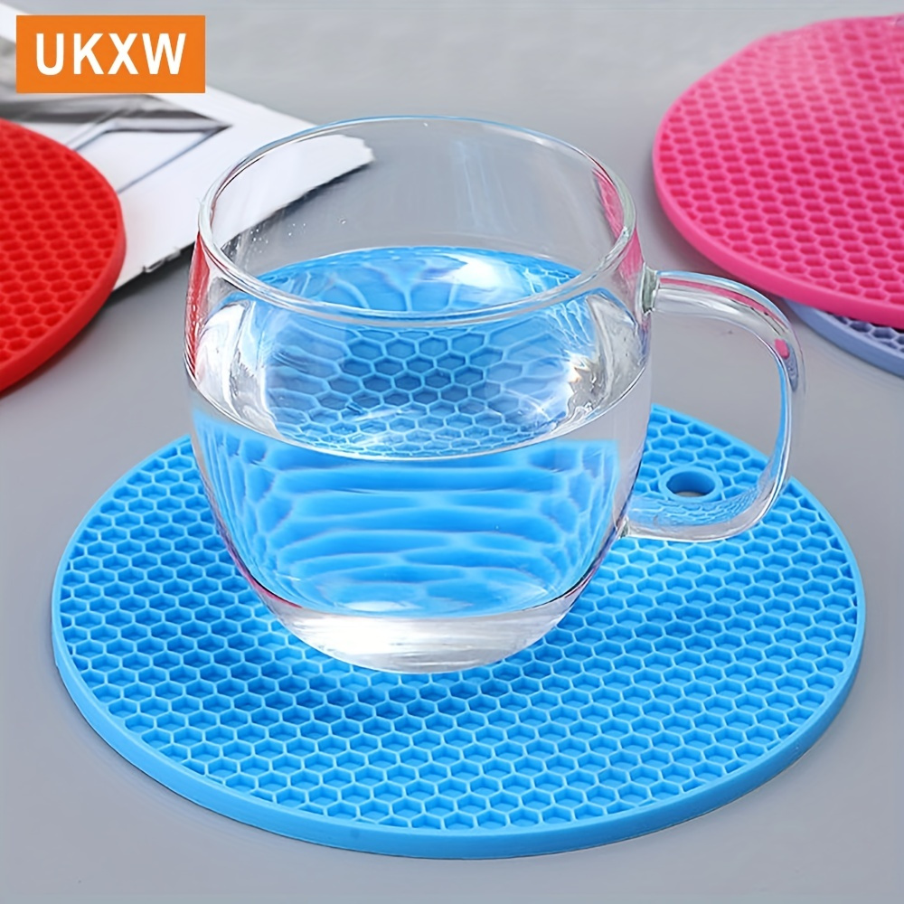 Silicone Mat Cup Mat Heat Resistant Mat Honeycomb Non slip - Temu