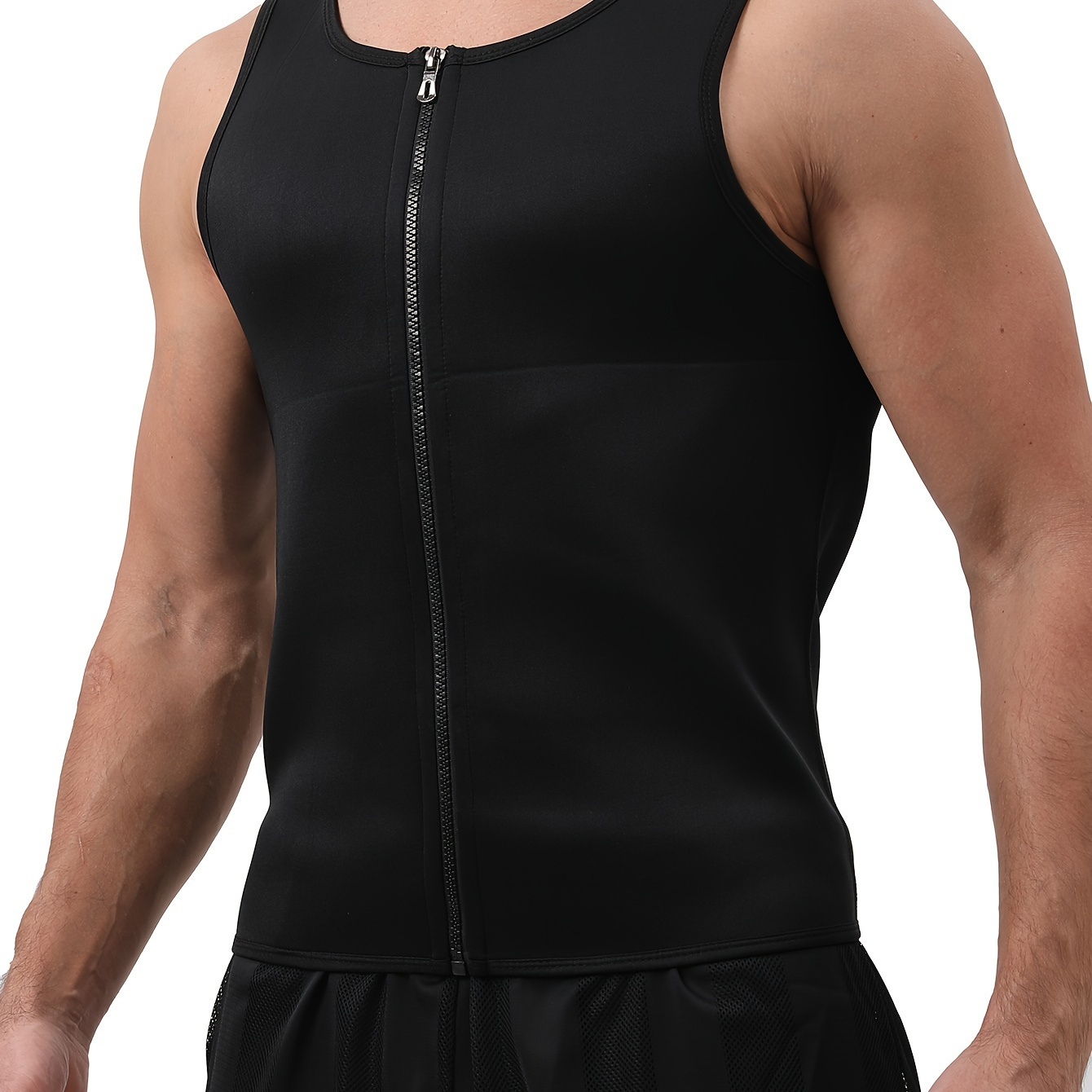 Polyester Spandex Men''s Sweat Vest Body Shaper Slimming Tank Top Shapewear  Neoprene at Rs 210/piece in New Delhi