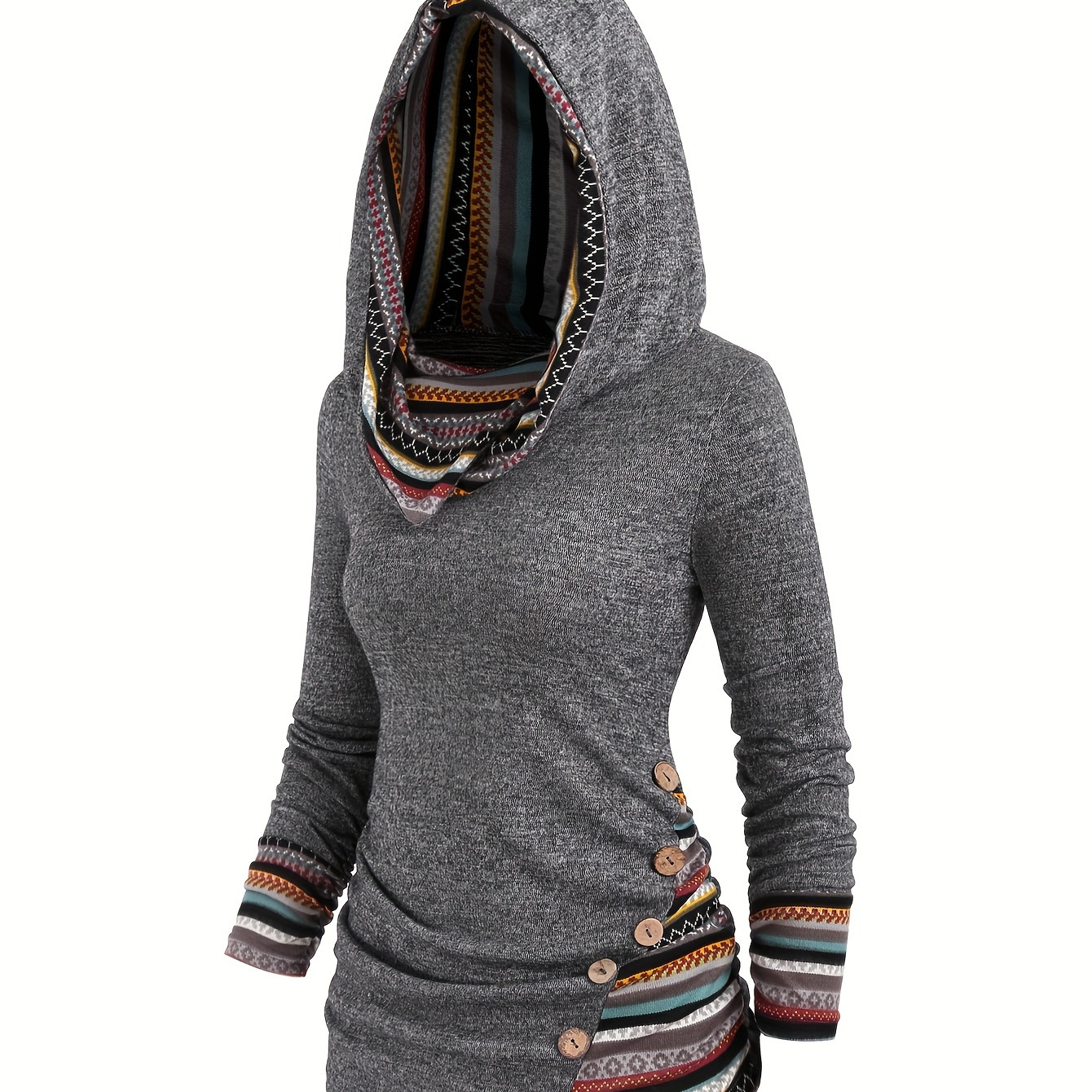 Shop Long Sleeves Sweatshirt with Hood Online