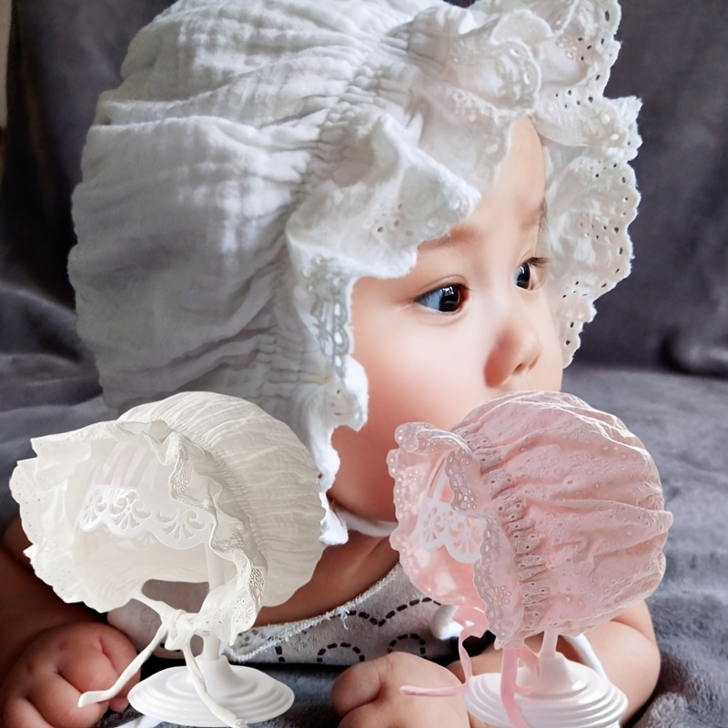 New Summer Cute Bow Baby Boneless Fetal Cap Baby Thin Section