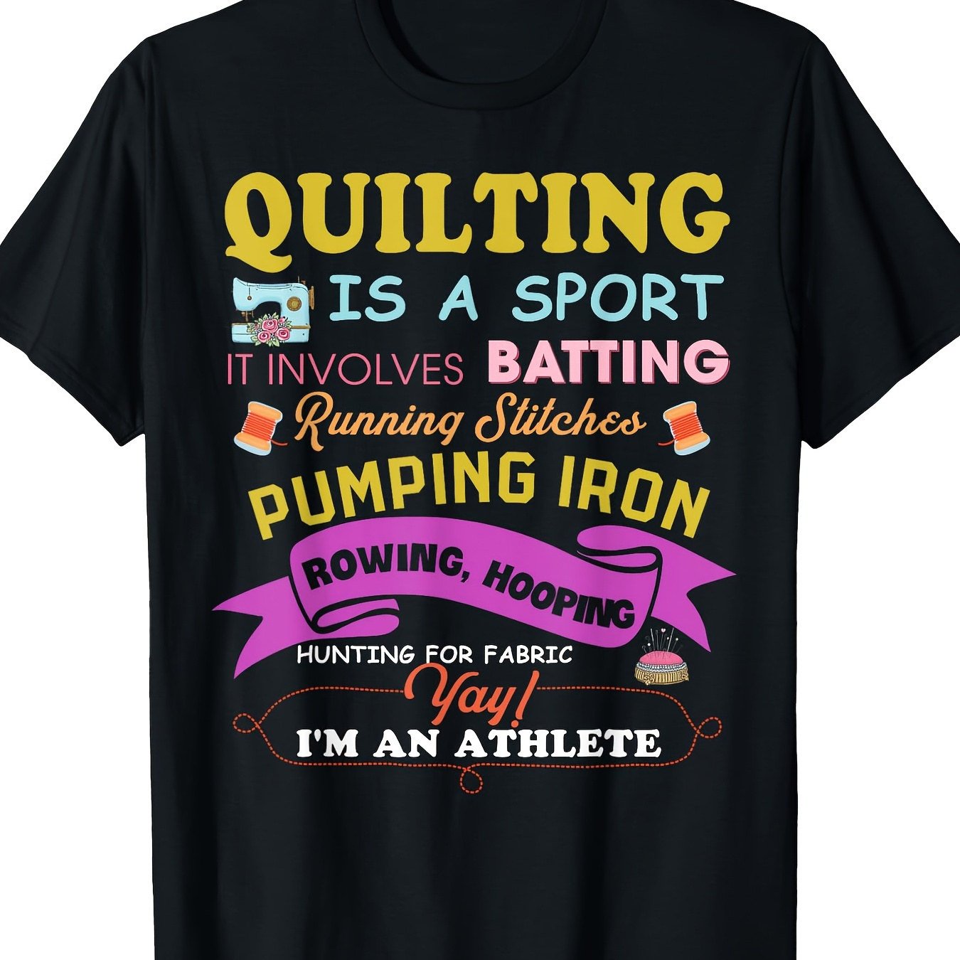 

Quilting Is A Sayings Sewer T--100% -220g