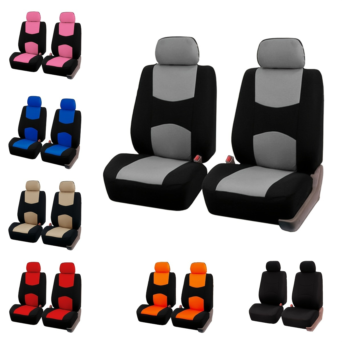 Upgrade Car Interior A Universal Fit 5 seat Polyester Car - Temu