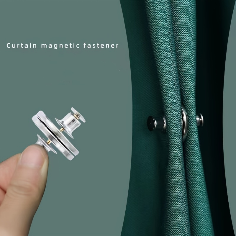Curtain Magnets Closure Curtain Weights Magnets With Back - Temu