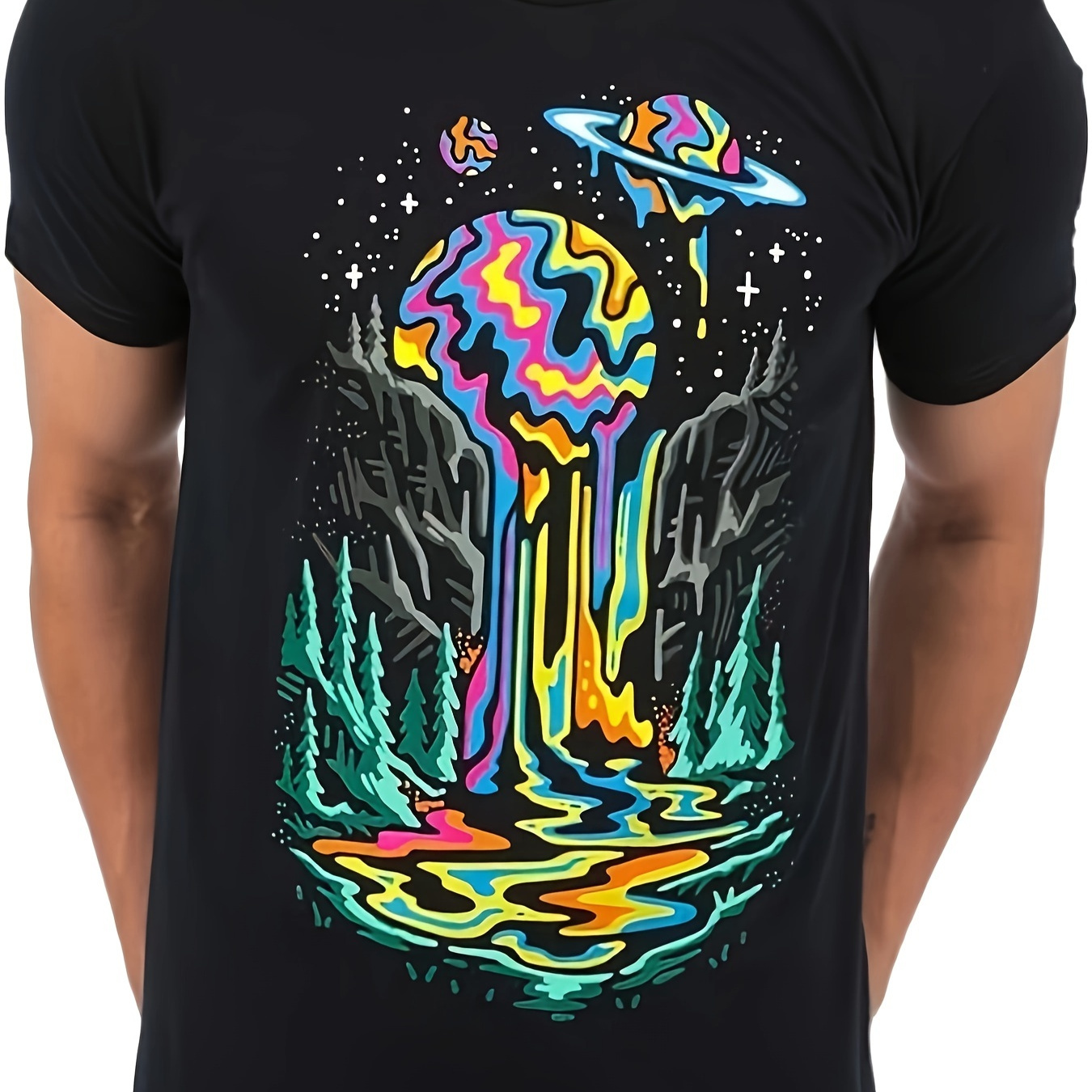 

Cool Graphic Tshirts For Men 100% Cotton Premium Quality Unique Ufo