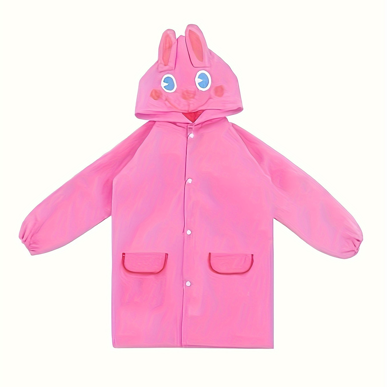 

Boys Girls Rain Coat Cartoon Animal Raincoat, Kids Stylish Waterproof Raincoat, Suitable For Height 35.43-51.18 Inch