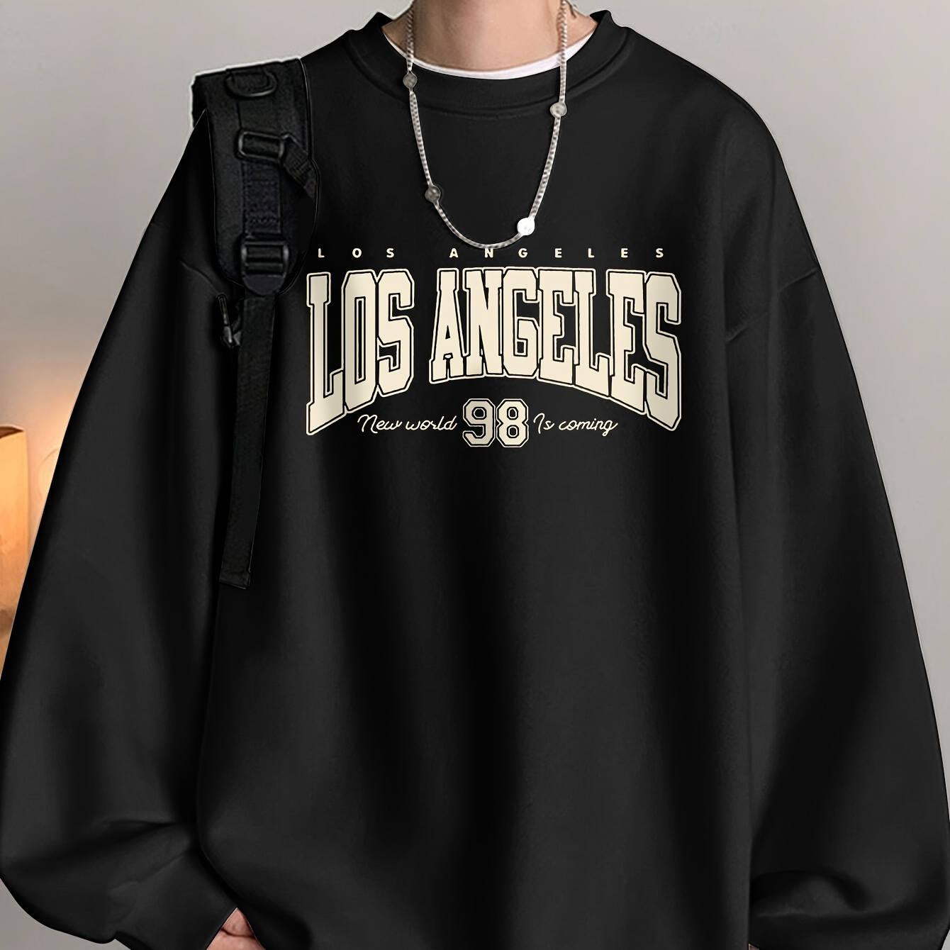 

Los 98 Long Sweatshirt, Pullover Sweatshirt, Comfortable Top For ,