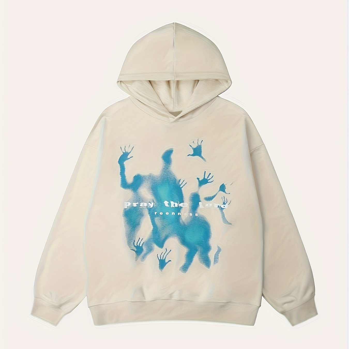 

Graphic Print Slim Hooded Sweatshirt, Y2k Long Sleeve Sweatshirt For Spring & Fall, Women's Clothing