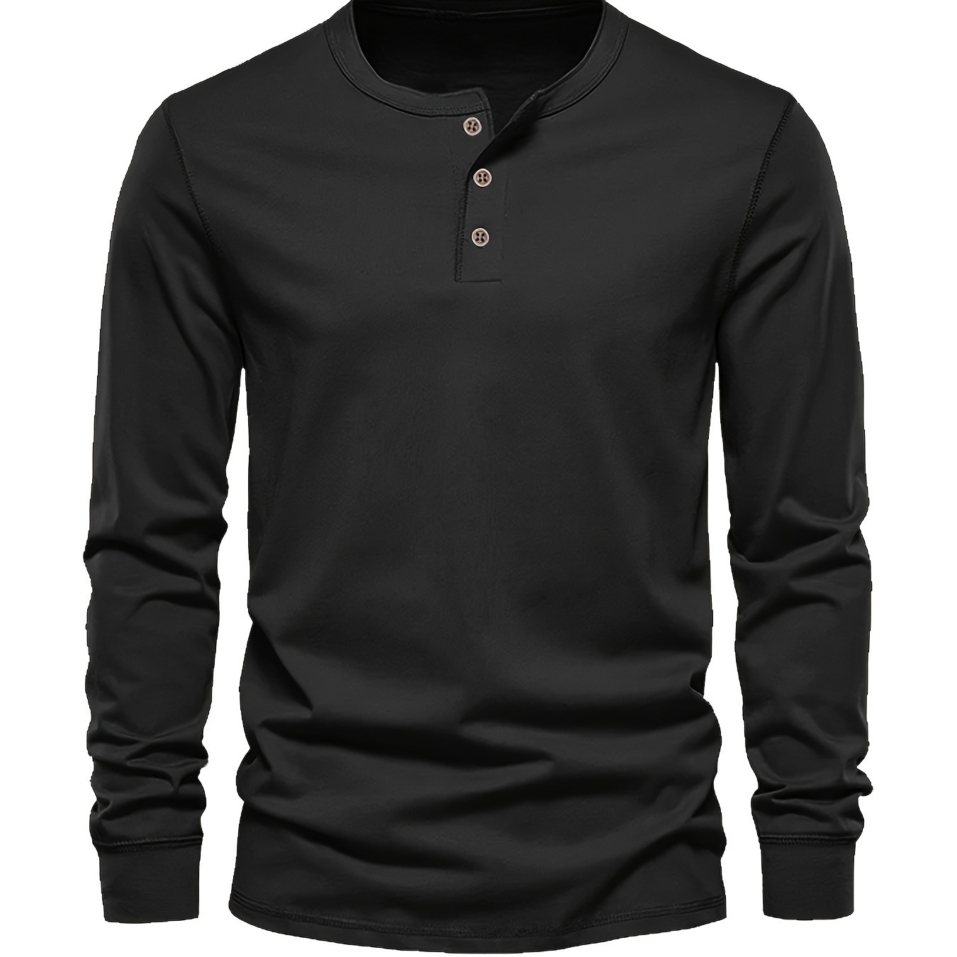 

Men's Button Casual Long Sleeve Shirt, Men's Clothing For Equestrian Golf