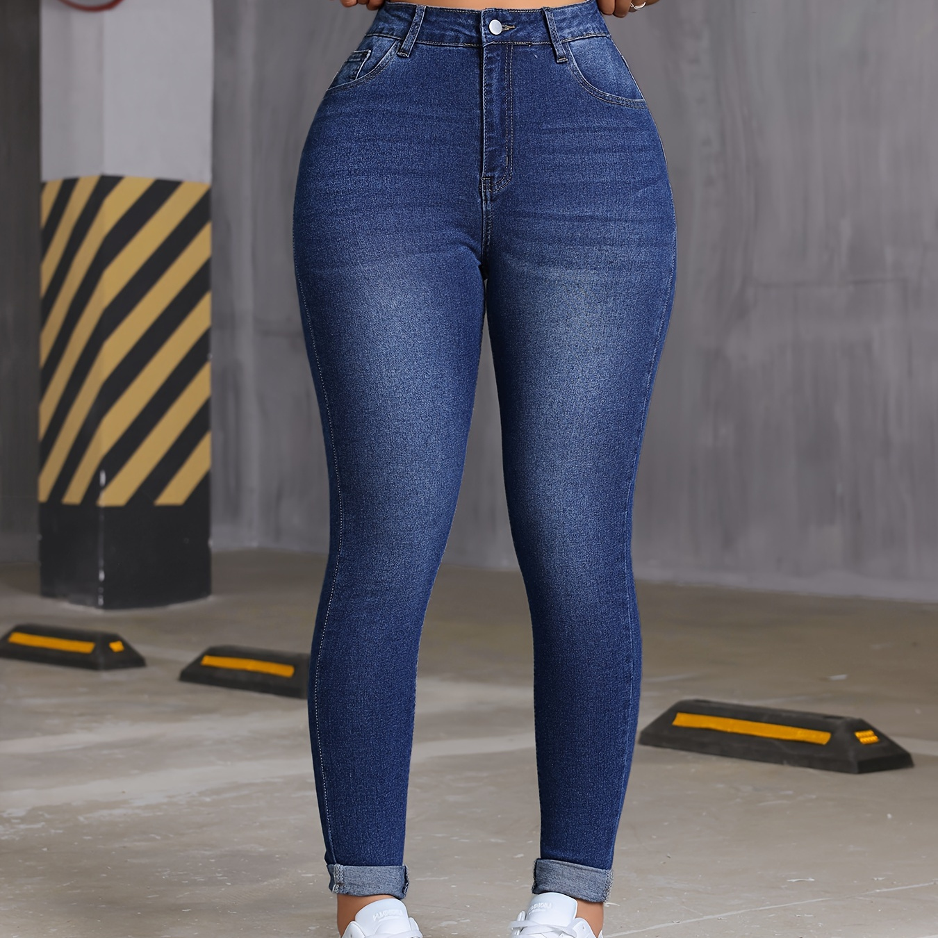 

-waist For - -fit Washed , Pants ( 70%, 28%, Elastane 2%)