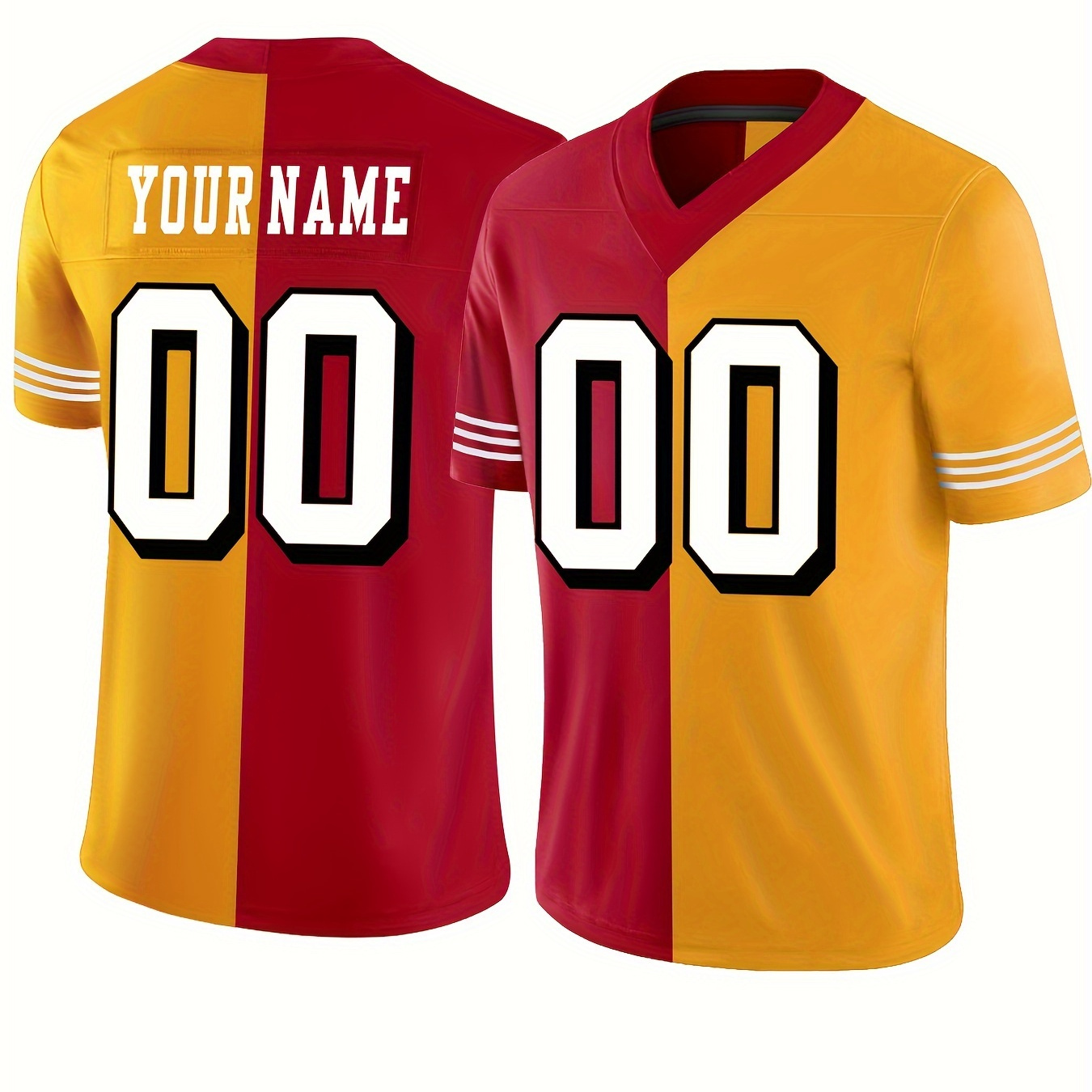 

Custom Name And Number, Men's Baseball Jersey, Leisure Sports Style, Personalized Name And Number, Athletic Team Uniform, As Gifts