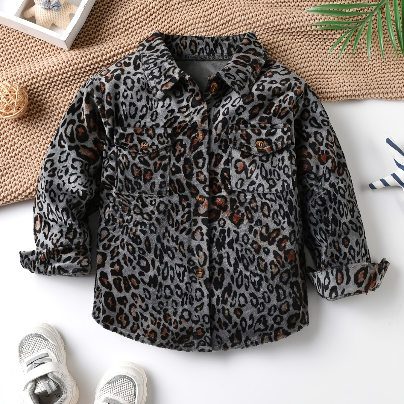 toddler boy leopard shirt