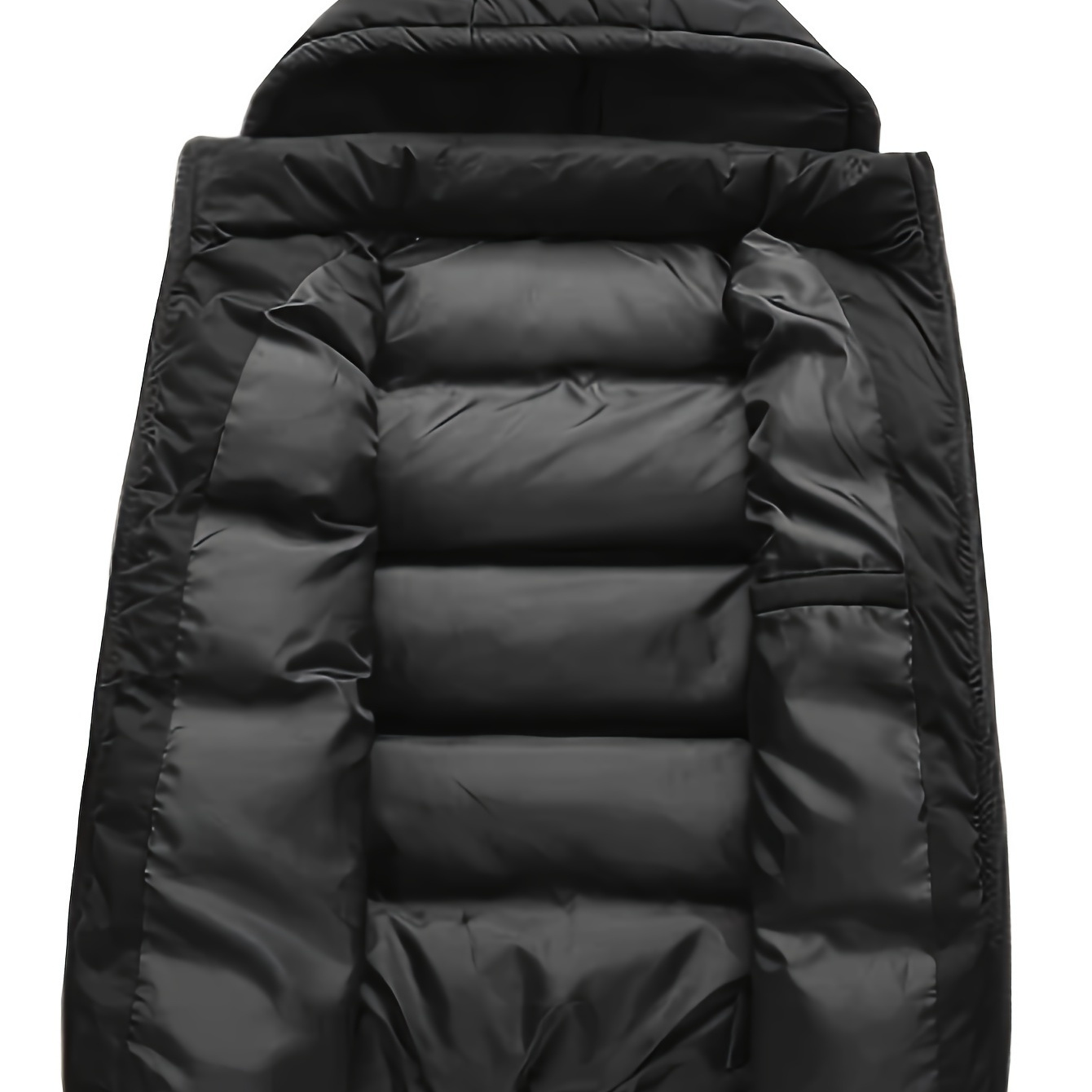 

Sleeveless Windbreaker Puffer , Removable Hooded Jackets -