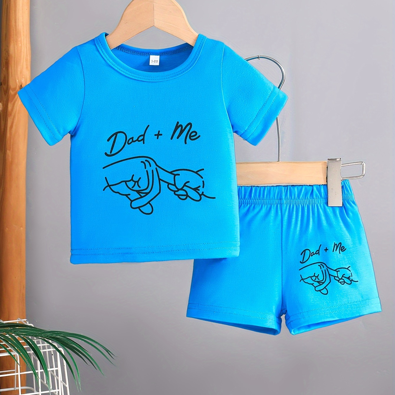 

Dad+ Me Outfit, T- & Set, 2pcs Toddlers Summer Clothing, Cloth