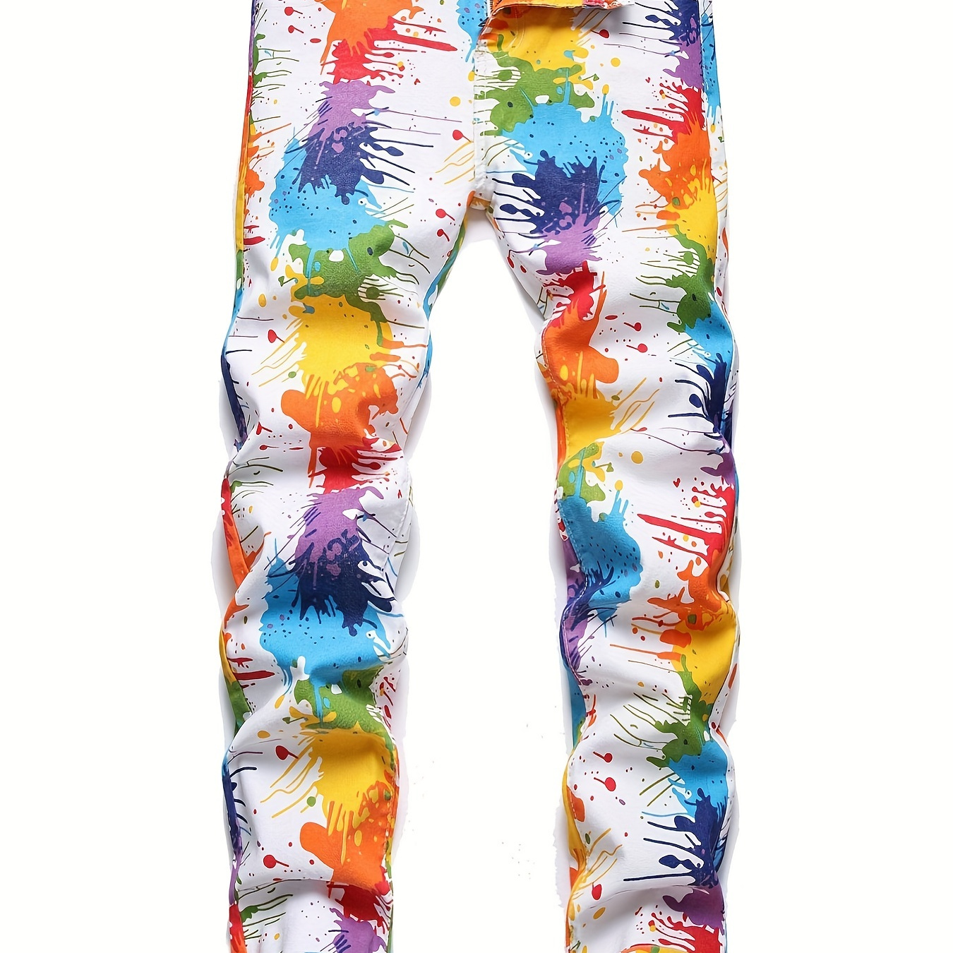 

Children's Wild Style Active Long Pants Three-dimensional Colorful Graphic Teenagers Jeans Summer Kids Clothes