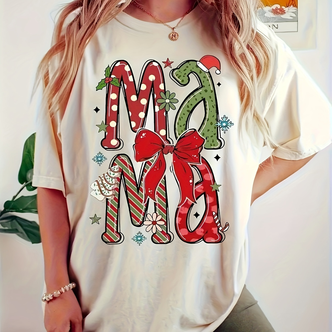 

Christmas T-, Top For & Summer, Women's Clothing