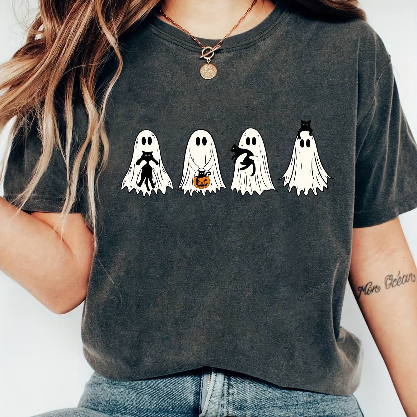 

's Halloween & Graphic Tee - , T- | , Washable | Non-see-through, Regular Fit |