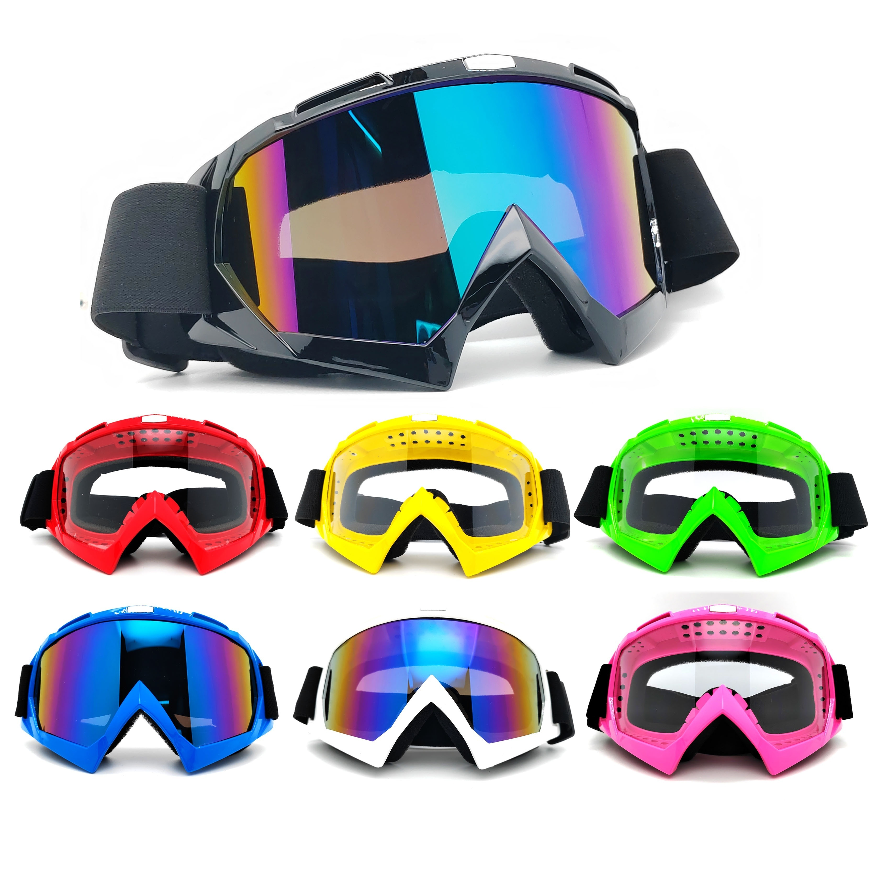 Motorcycle Goggles: Outdoor Sports Riding Glasses for Maximum - Temu Japan