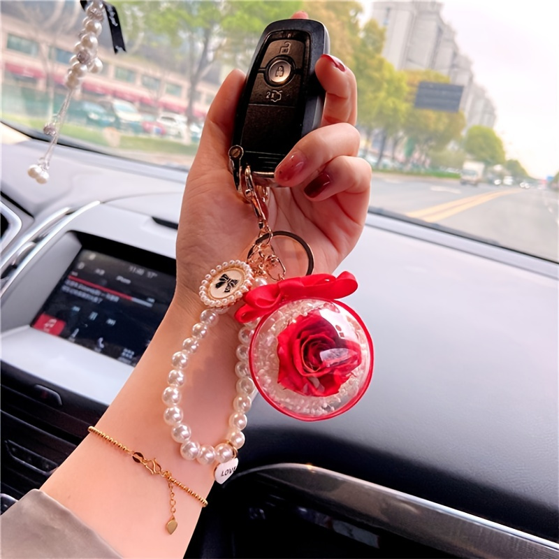 Key Chain Men And Women Fashion Trend Car Key Chain Bag Ornaments Gifts -  Automotive - Temu