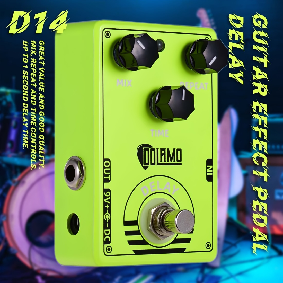 Acheter Dolamo D-8 Overdrive Pédale d'effet guitare avec commandes