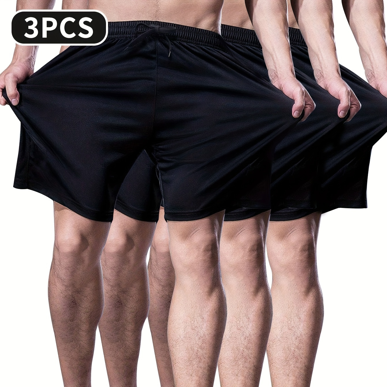 

[top-] 3pcs -dry Athletic - 100d , Drawstring Waist For & ,