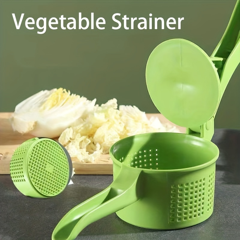 Vegetable Stuffing Squeezer Plastic Handheld Fruits Press Dryer Squeezer  Water Remover Extruder Lemon Squeezing Kitchen Tool