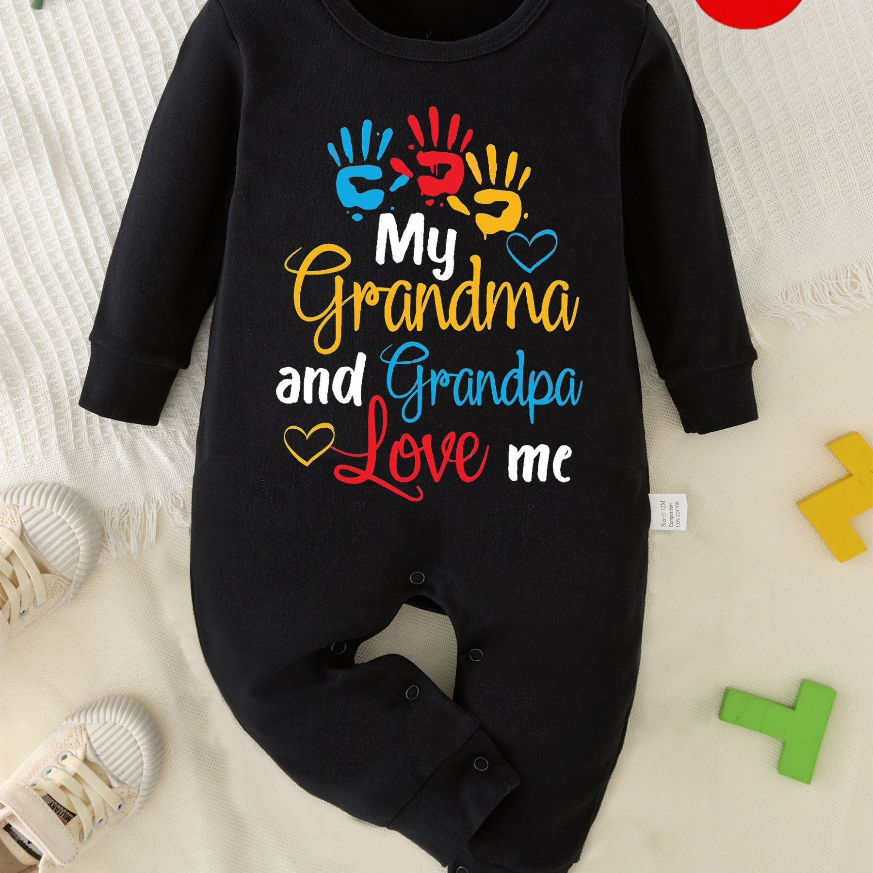 

100% - "my And Me" Long Sleeve For Fall/ - , Infant Bodysuit By Actflash, For