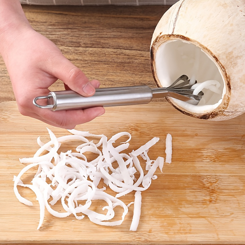 Egg Soft Knife Shelling And Opening Coconut Commercial Professional Coconut  Artifact To Dig Coconut Meat And Chop Coconut Green Special Knife - Temu