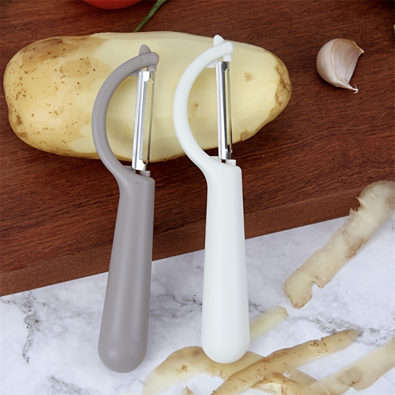 3pcs Vegetable Peeler, Multi-functional Stainless Steel Fruit Vegetable  Potato Peeler, Kitchen Tool, 6.6x1.6