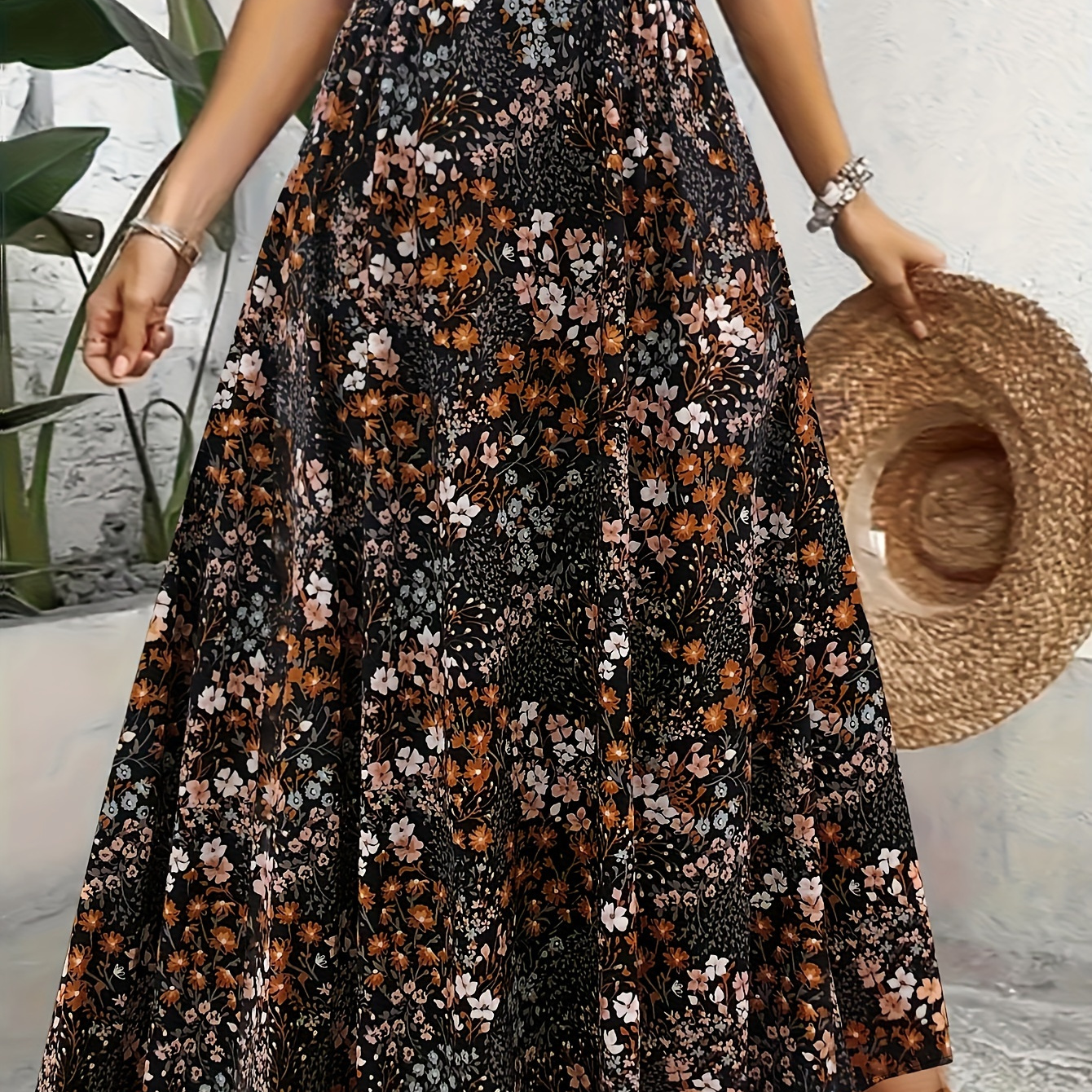 

Elegant Temperament Gentle Long Skirt