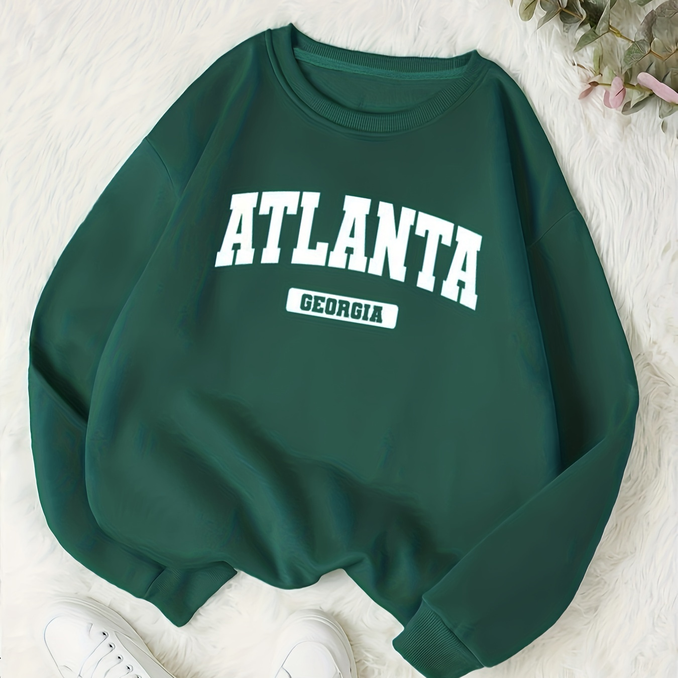 Daisy Street relaxed T-Shirt With Atlanta Print