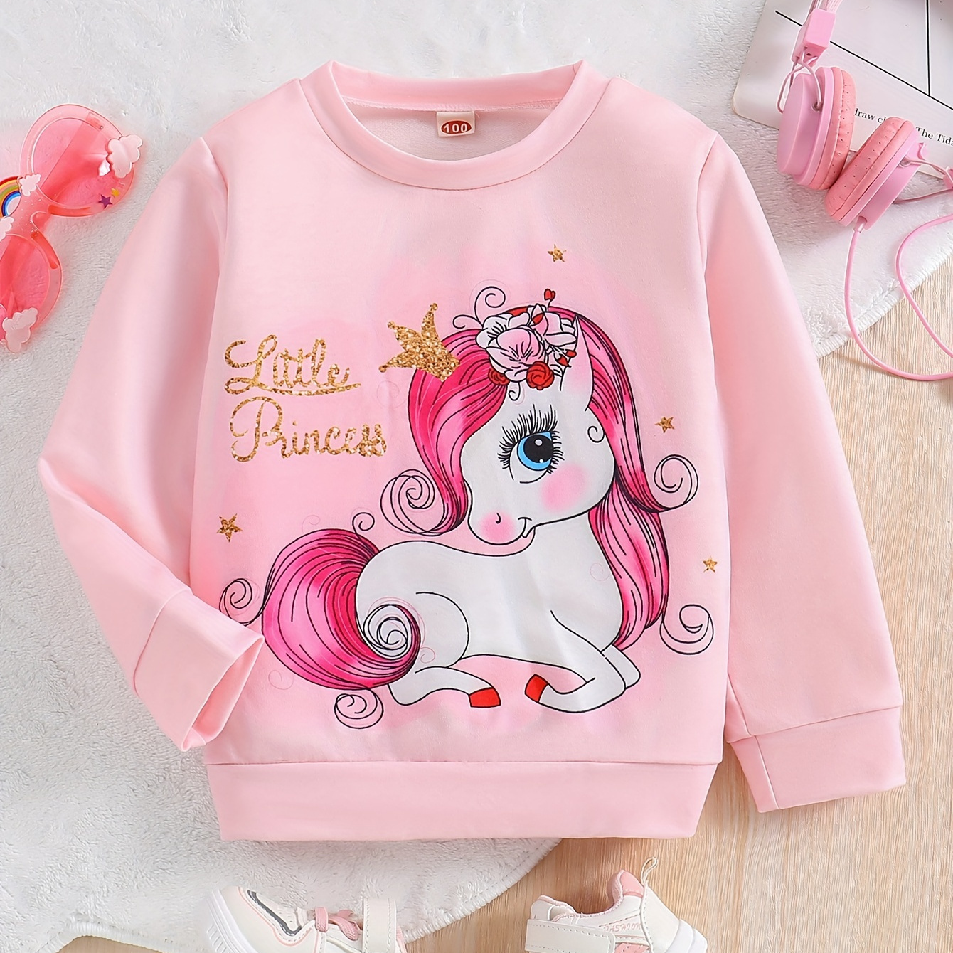Girls Long Sleeve Unicorn Pajamas - PURPLE | The Children's Place