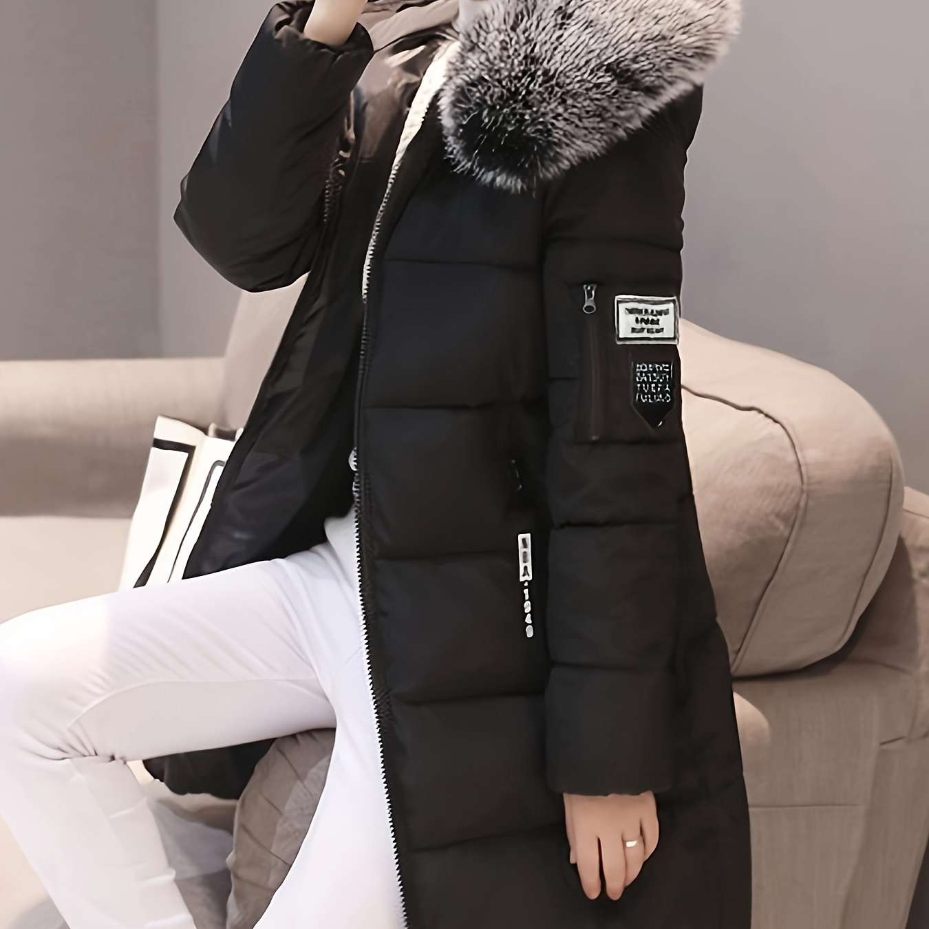 

Long Detachable Fur - , & Outerwear For