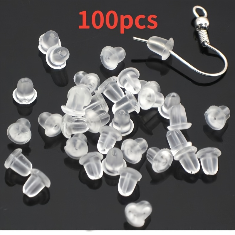 Silicone Earring Backs Silicone Earring Backs Replacements - Temu