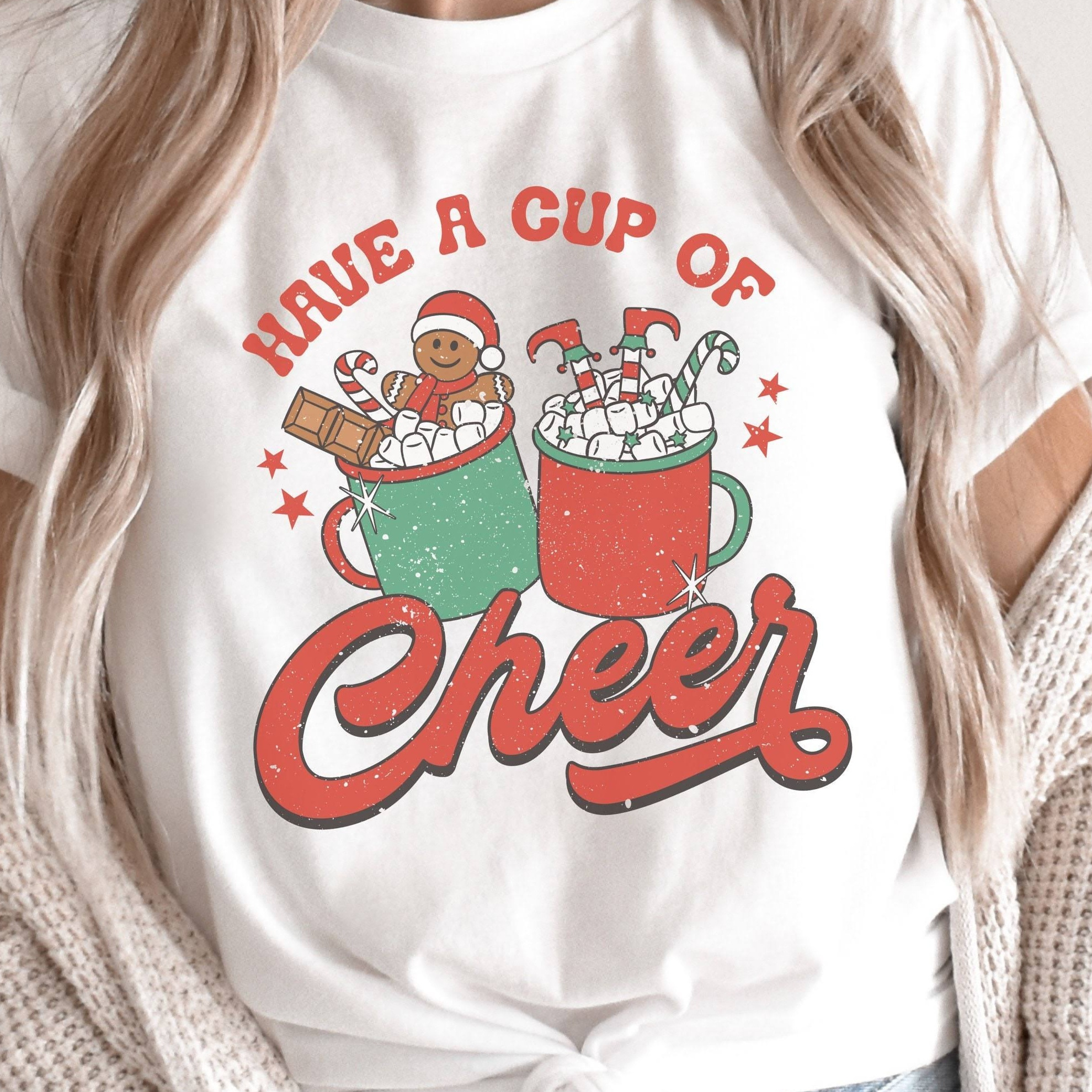 

Cheer Letter Print T-shirt, Casual Crew Neck Short Sleeve T-shirt, Women's Clothing