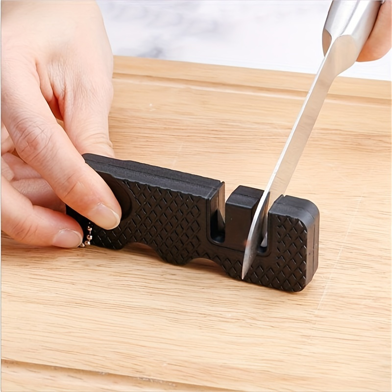 Portable Knife And Scissors Sharpener Keep Your Blades - Temu