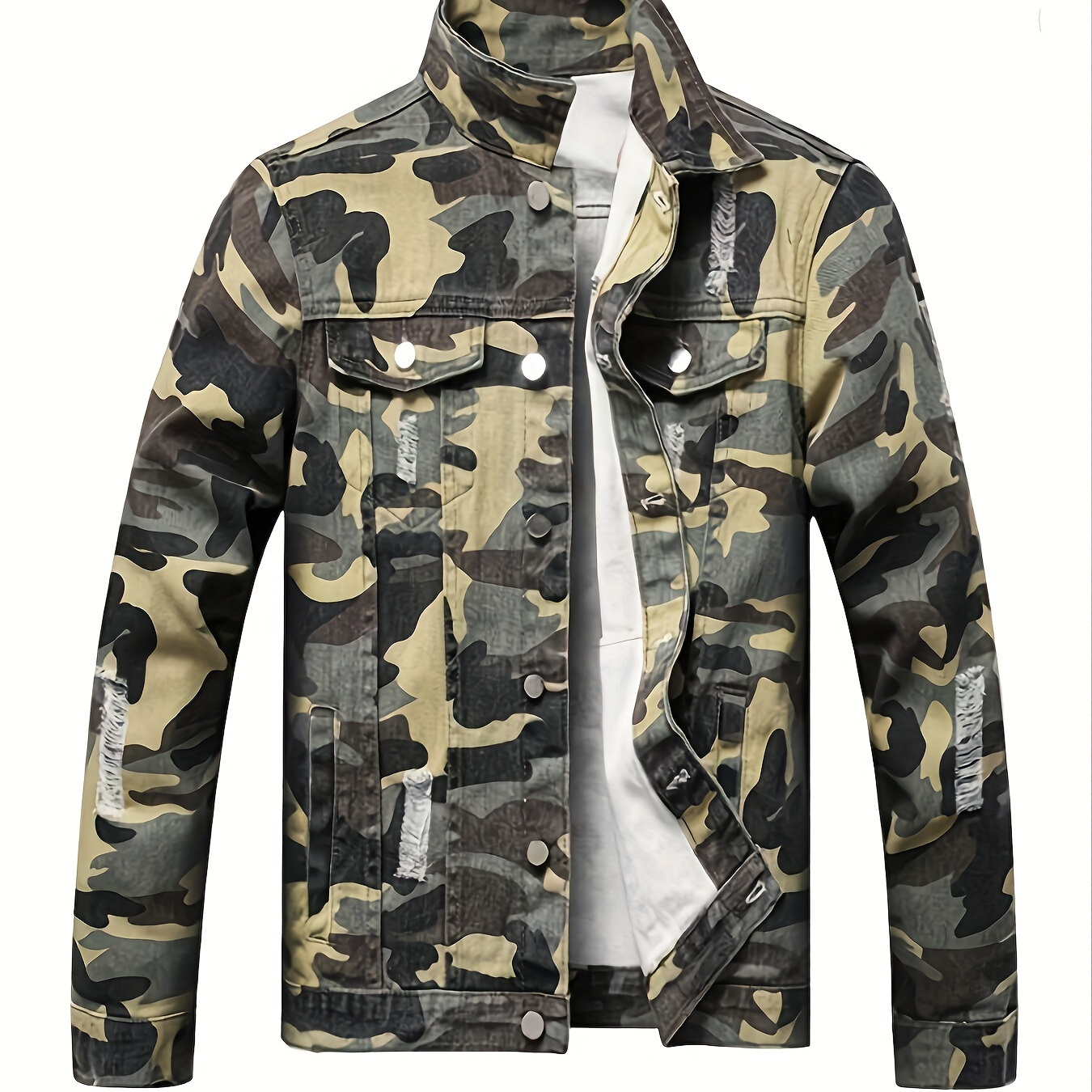 Parajumpers Neptune Giacca Militare Verde Khaki Da Uomo