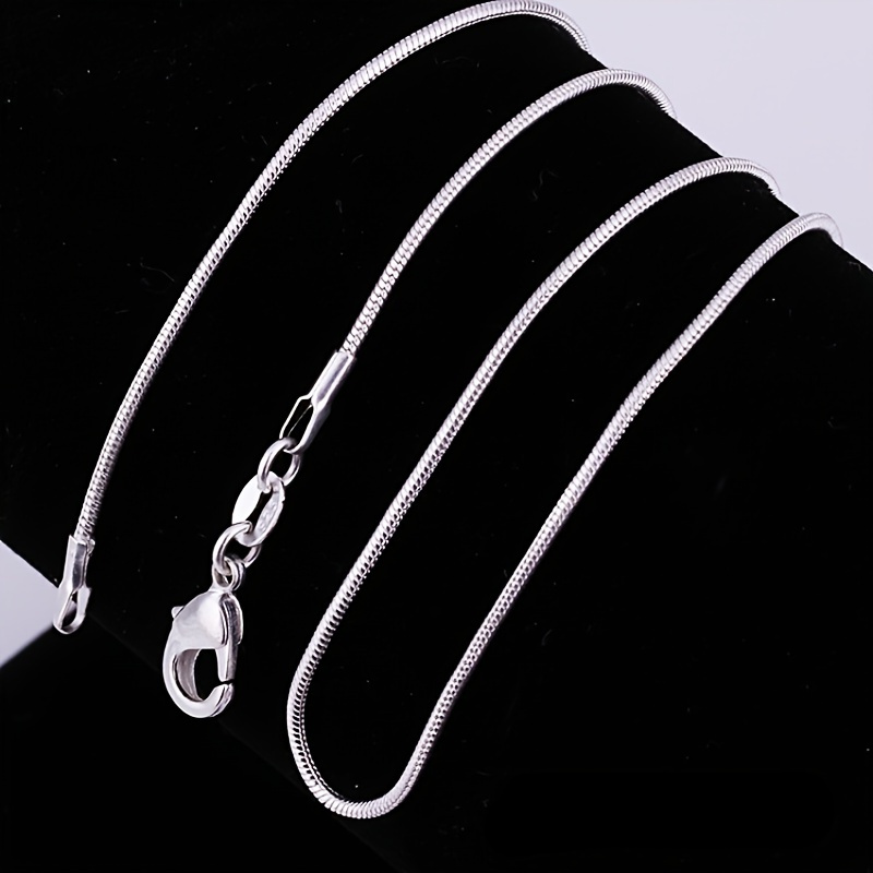 

1pc Exquisite Casual Snake Necklace Collar Chain, Couple Pendant, Jewelry Accessories