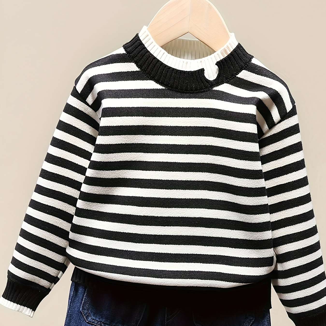 

Boy's And Striped Pullover, For And