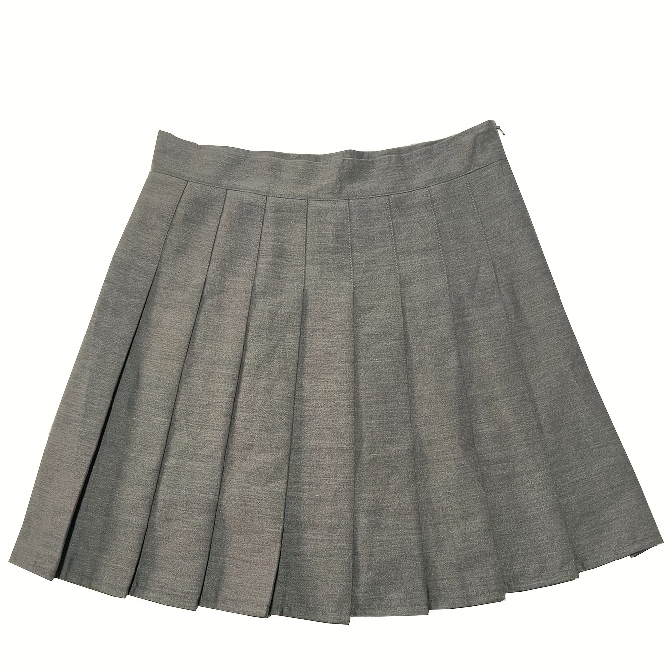 

Women's A-line Pleated Tennis Skirt With Built-in Shorts - 95% Polyester, 5% Spandex Casual Active Skirt, All-season Non-stretch Solid Color, Woven Fabric With Polyester Lining