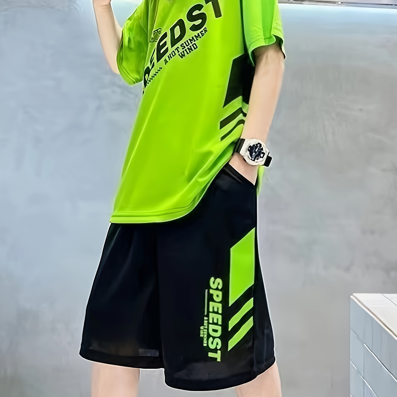 

2pcs Boys T- & Set, , And Summer Clothes For