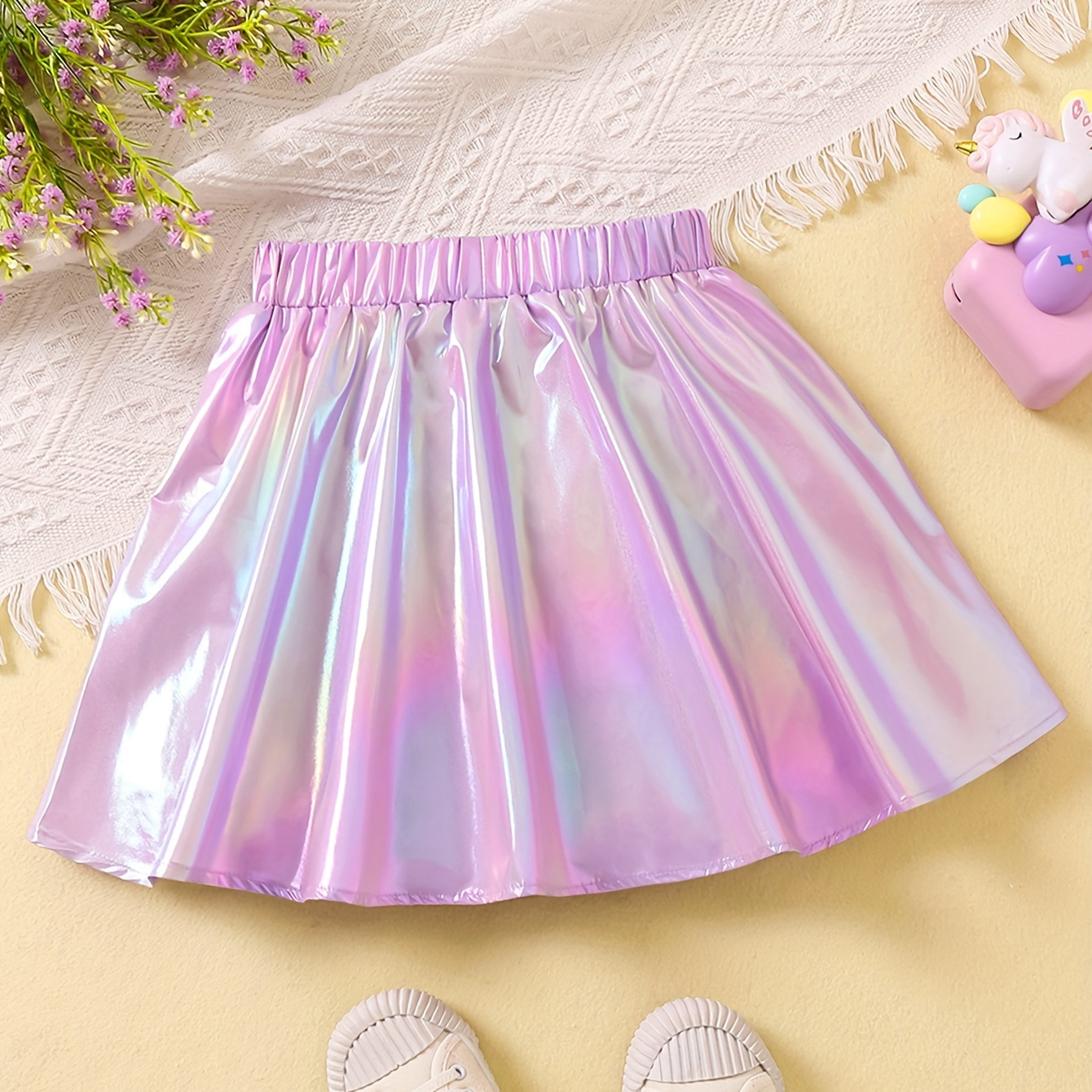 

Toddler Girls Versatile & Sweet Skirt For Dance Performance Gift Party Outdoor