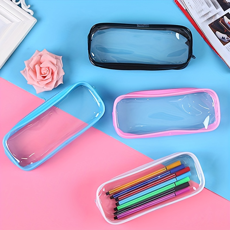 Clear Pencil Pouch - Temu